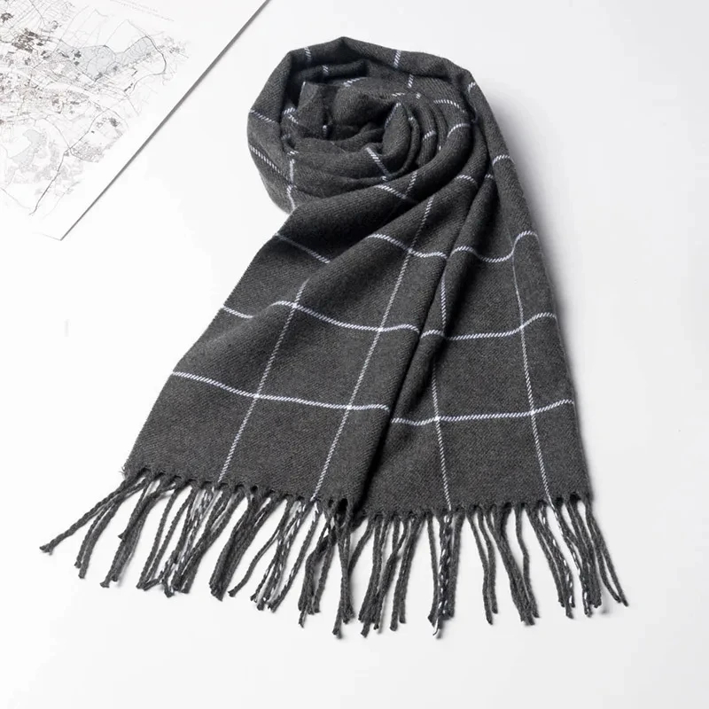 2024 New Winter Men Scarf Keep - Wool Scarf Men recension och pris