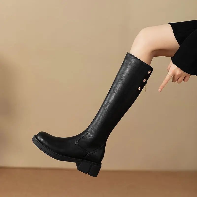 Autumn Winter Middle Heel Ladi - Waterproof Winter Boot recension och pris